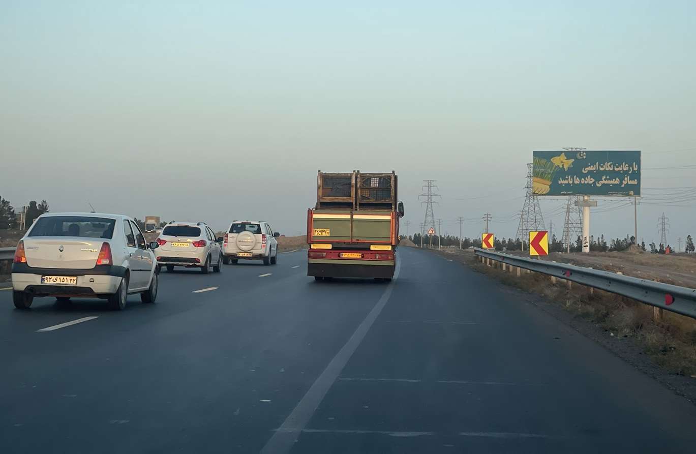 محور نیشابور-مشهد-روبروی بینالود-کیلومتر 51.8